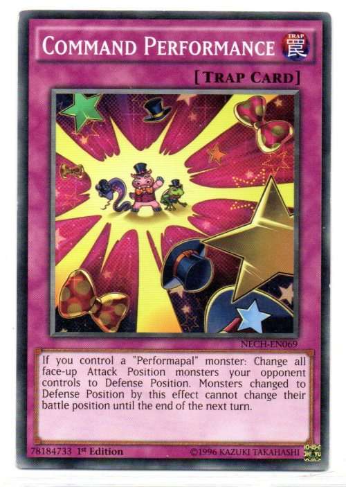 Yu-Gi-Oh! - Command Performance - 1st Ed/Common - The New Challengers (NECH-EN069)