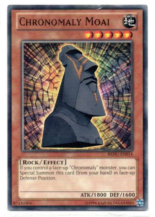 Yu-Gi-Oh! - Chronomaly Moai - Common - Return of the Duelist (REDU-EN014)