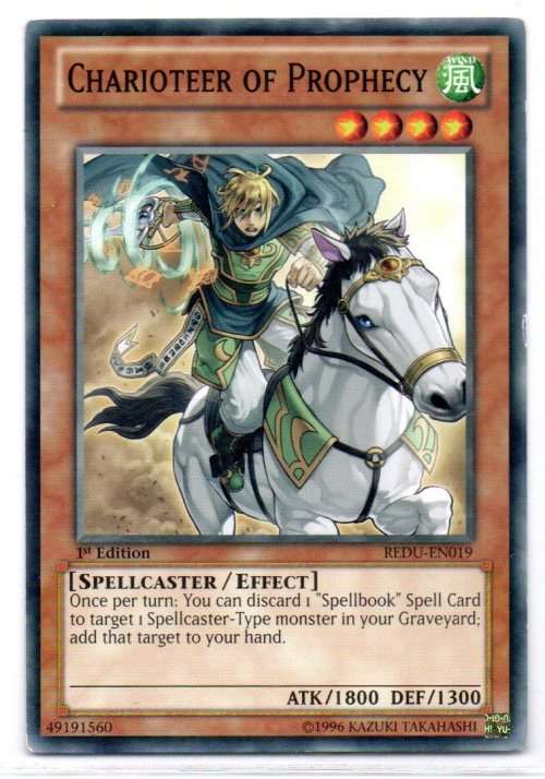 Yu-Gi-Oh! - Charioteer of Prophecy - 1st Ed/Common - Return of the Duelist (REDU-EN019)