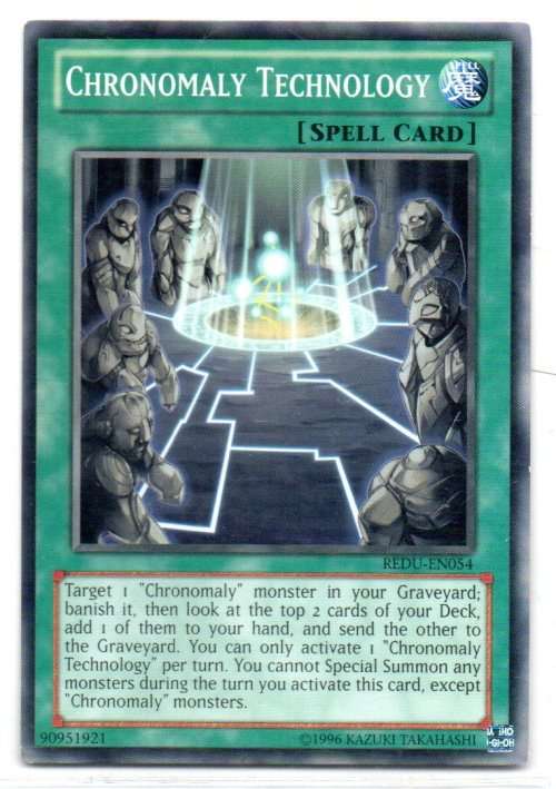 Yu-Gi-Oh! - Chronomaly Technology - Common - Return of the Duelist (REDU-EN054)