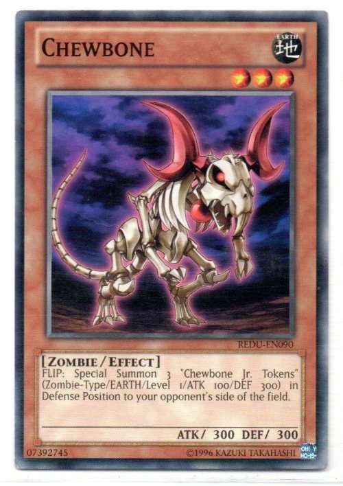 Yu-Gi-Oh! - Chewbone - Common - Return of the Duelist (REDU-EN090)