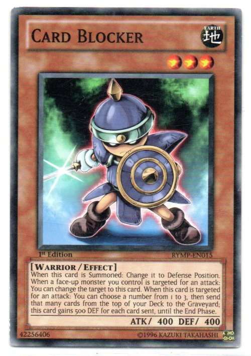 Yu-Gi-Oh! - Card Blocker - 1 st Ed/Common - Ra Yellow Mega Pack (RYMP-EN015)