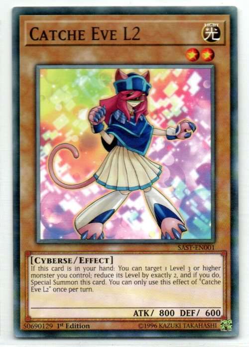 Yu-Gi-Oh! - Catche Eve L2 - 1st Ed/Common - Savage Strike (SAST-EN001)