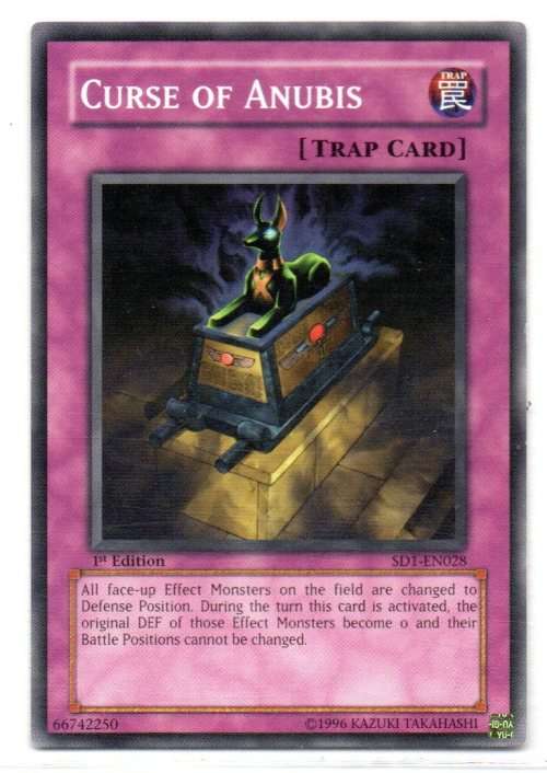 Yu-Gi-Oh! - Curse of Anubis - 1st Ed/Common - Structure Deck: Dragon`s Roar (SD1-EN028)