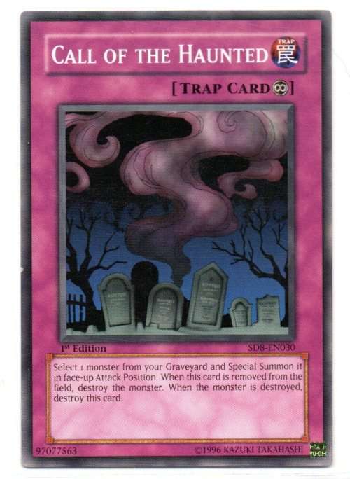 Yu-Gi-Oh! - Call of the Haunted - 1st Ed/Common - Structure Deck: Lord of the Storm (SD8-EN030)