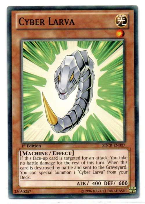 Yu-Gi-Oh! - Cyber Larva - 1st Ed/Common - Cyber Dragon Revolution Structure Deck (SDCR-EN007)