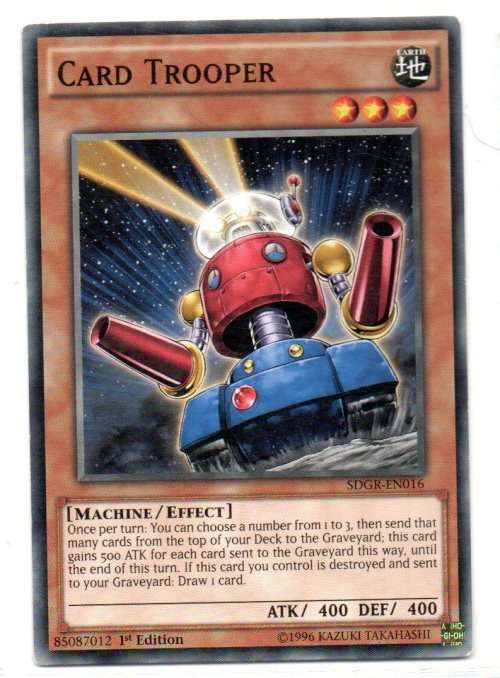 Yu-Gi-Oh! - Card Trooper - 1st Ed/Common - Geargia Rampage Structure Deck (SDGR-EN016)