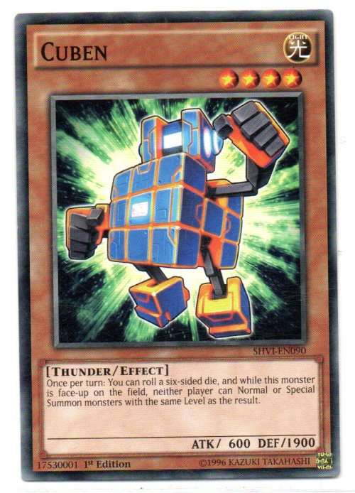 Yu-Gi-Oh! - Cuben - 1st Ed/Common - Shining Victories (SHVI-EN090)