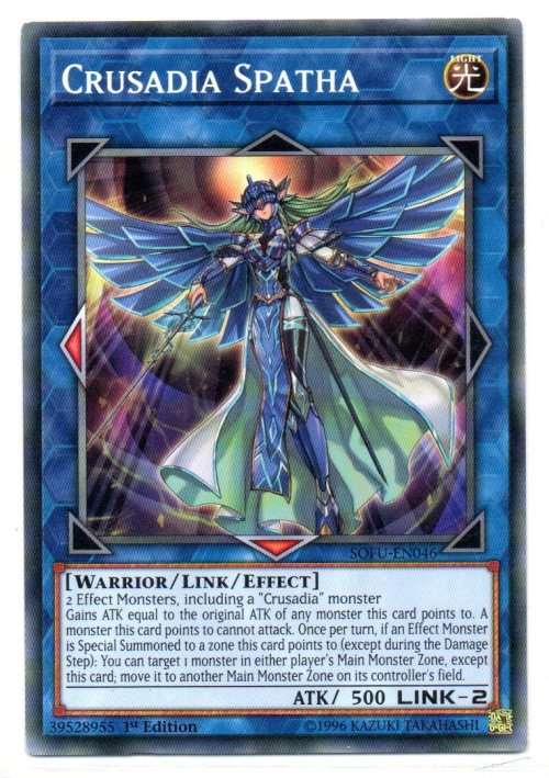 Yu-Gi-Oh! - Crusadia Spatha - 1st Ed/Common - Soul Fusion (SOFU-EN046)