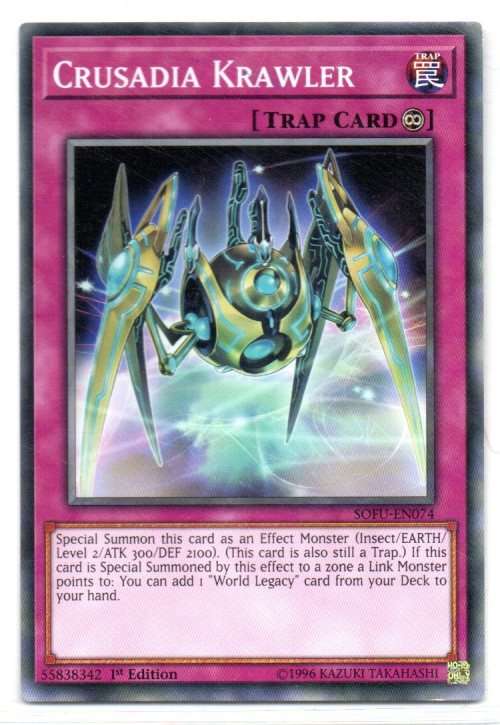 Yu-Gi-Oh! - Crusadia Krawler - 1st Ed/Common - Soul Fusion (SOFU-EN074)