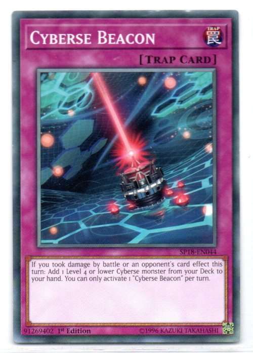 Yu-Gi-Oh! - Cyberse Beacon - 1st Ed/Common - Star Pack VRAINS (SP18-EN044)