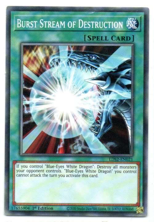 Yu-Gi-Oh! - Burst Stream of Destruction - 1st Ed/Common - Legendary Duelists: Season 2 (LDS2-EN021)