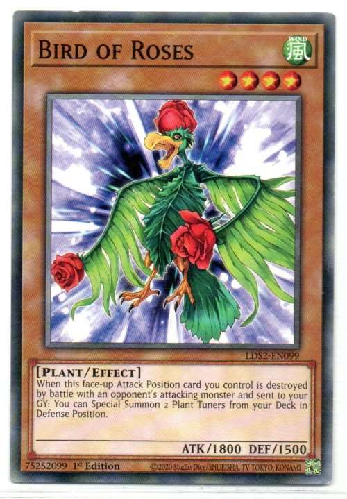 Yu-Gi-Oh! - Bird of Roses - 1st Ed/Common - Legendary Duelists: Season 2 (LDS2-EN099)
