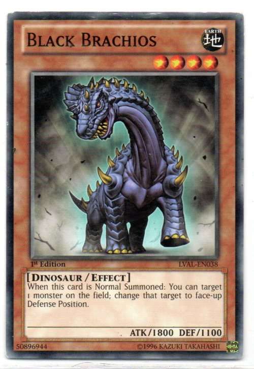 Yu-Gi-Oh! - Black Brachois - 1st Ed/Common - Legacy of the Valiant (LVAL-EN038)