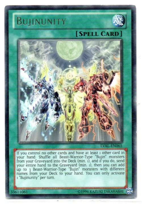 Yu-Gi-Oh! - Bujinunity - Rare - Legacy of the Valiant (LVAL-EN065)