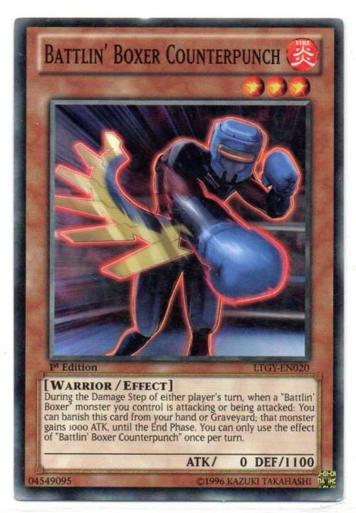 Yu-Gi-Oh! - Battlin` Boxer Counterpunch - 1st Ed/Common - Lord of the Tachyon Galaxy (LTGY-EN020)