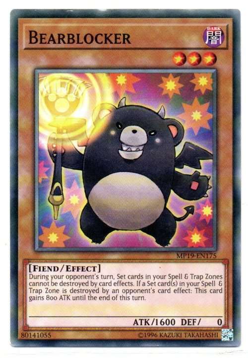 Yu-Gi-Oh! - Bearblocker - Common - 2019 Gold Sarcophagus Tin Mega Pack (MP19-EN175)