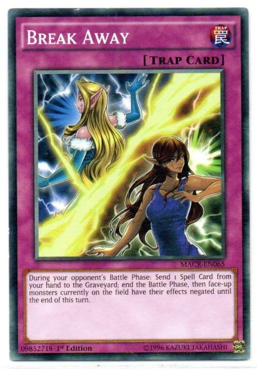 Yu-Gi-Oh! - Break Away - 1st Ed/Common - Maximum Crises (MACR-EN065)