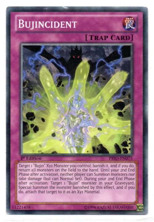 Yu-Gi-Oh! - Bujincident - 1st Ed/Common - Primal Origin (PRIO-EN075)