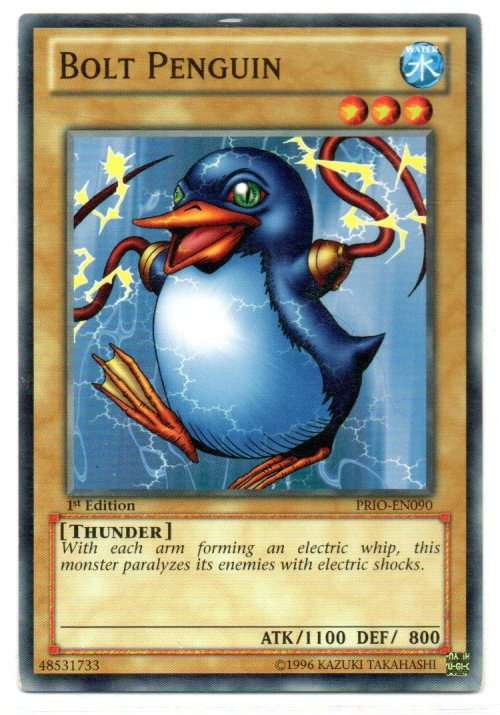 Yu-Gi-Oh! - Bolt Penguin - 1st Ed/Common - primal Origin (PRIO-EN090)