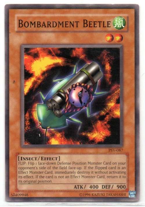 Yu-Gi-Oh! - Bombardment Beetle - Short Print - Pharaoh`s Servant (PSV-EN087)
