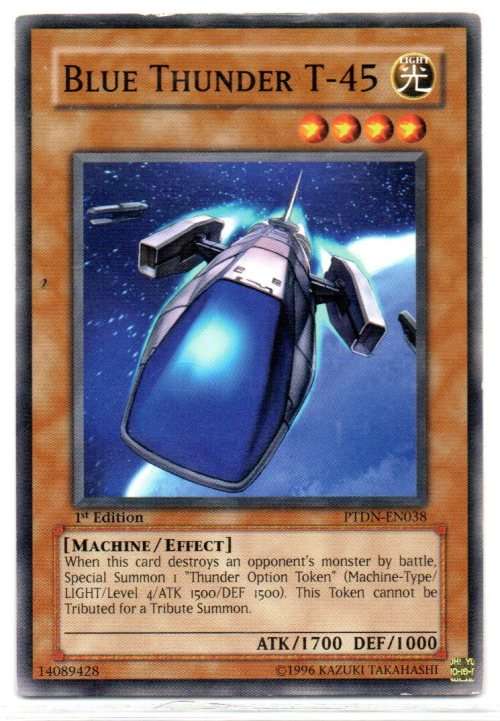 Yu-Gi-Oh! - Blue Thunder T-45 - 1st Ed/Common - Phantom Darkness (PTDN-EN038)