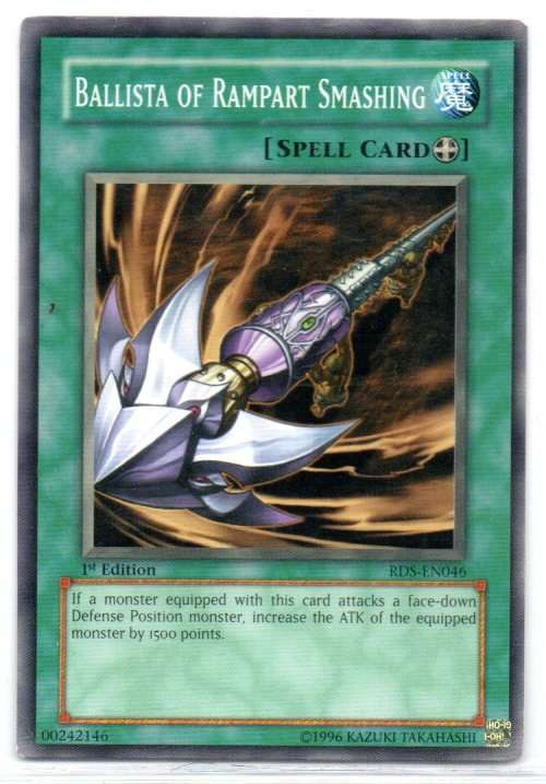 Yu-Gi-Oh! - Ballista of Rampart Smashing - 1st Ed/Common - Rise of Destiny (RDS-EN046)