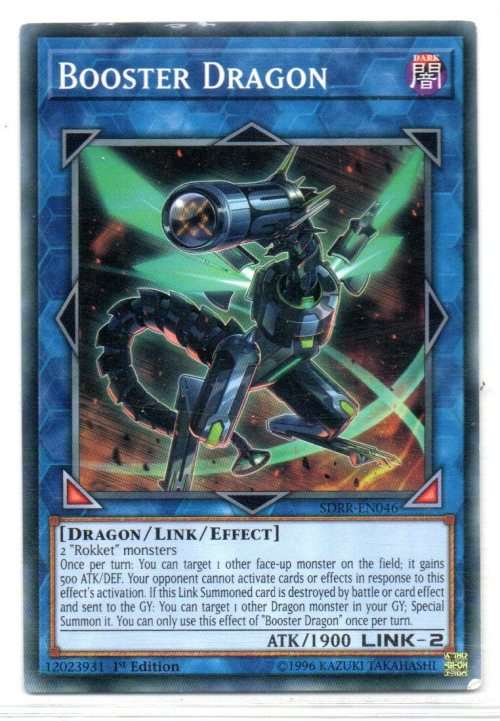 Yu-Gi-Oh! - Booster Dragon - 1st Ed/Common - Structure Deck: Rokket Revolt (SDRR-EN046)