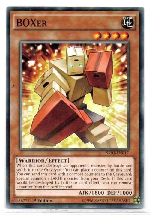 Yu-Gi-Oh! - BOXer- 1st Ed/Common - Machine Reactor Structure Deck (SR03-EN017)