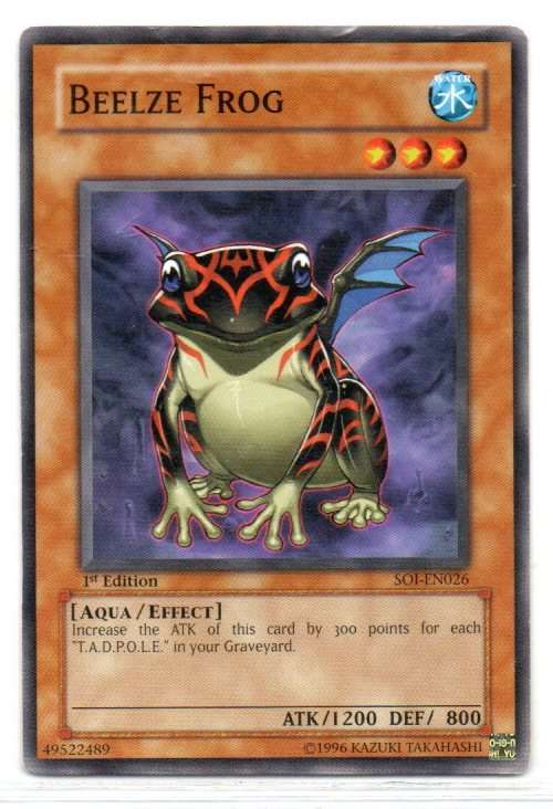 Yu-Gi-Oh! - Beelze Frog - 1st Ed/Common - Shadow of Infinity (SOI-EN026)