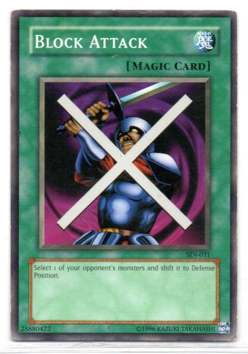 Yu-Gi-Oh! - Block Attack - Common - Starter Deck: Joey (SDJ-031)