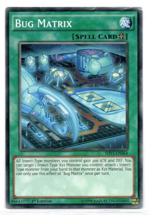 Yu-Gi-Oh! - Bug Matrix - 1st Ed/Common - Shining Victories (SHVI-EN064)