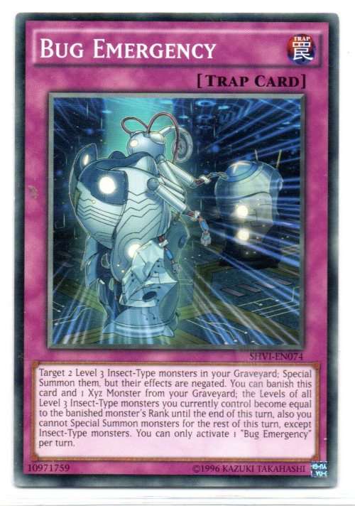 Yu-Gi-Oh! - Bug Emergency - Common - Shining Victories (SHVI-EN074)
