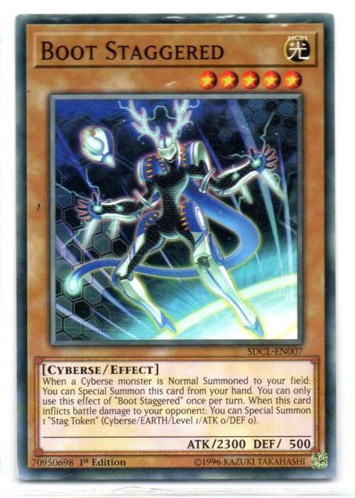 Yu-Gi-Oh! - Boot Staggered - 1st Ed/Common - Structure Deck: Cyberse Link (SDCL-EN007)