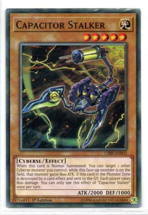 Yu-Gi-Oh! - Capacitor Stalker - 1st Ed/Common - Circuit Break (CIBR-EN002)
