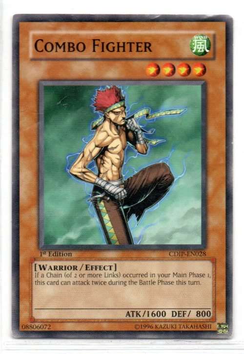 Yu-Gi-Oh! - Combo Fighter - 1st Ed/Common - Cyberdark Impact (CDIP-EN028)