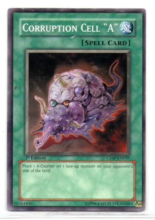 Yu-Gi-Oh! - Corruption Cell `A` - 1st Ed/Common - Cyberdark Impact (CDIP-EN037)