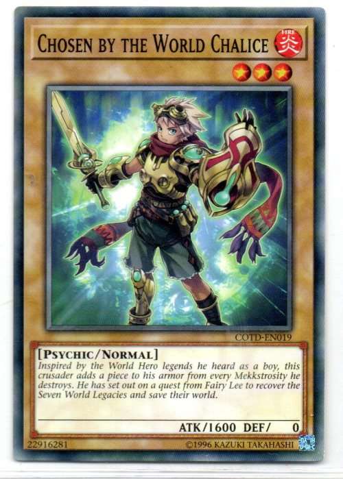 Yu-Gi-Oh! - Chosen By The World Chalice - Common - Code of the Duelist (COTD-EN019)