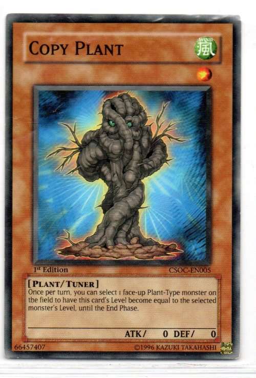 Yu-Gi-Oh! - Copy Plant - 1st Ed/Common - Crossroads of Chaos (CSOC-EN005)