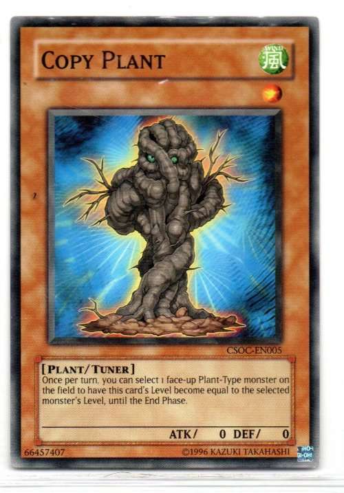Yu-Gi-Oh! - Copy Plant - Common - Crossroads of Chaos (CSOC-EN005)