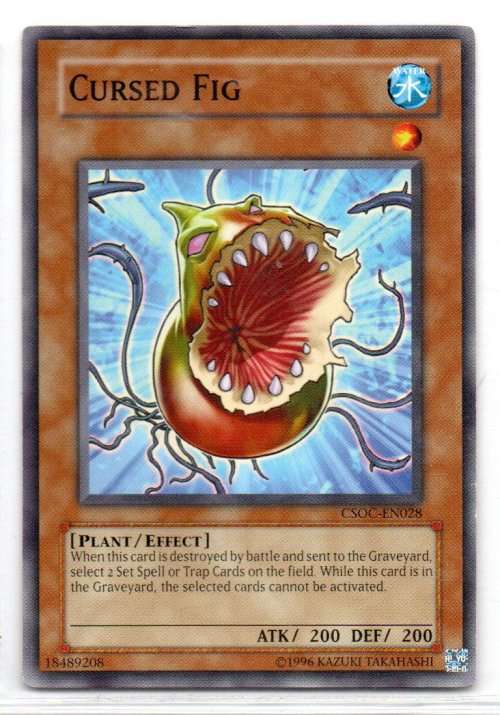 Yu-Gi-Oh! - Cursed Fig - Short Print - Crossroads of Chaos (CSOC-EN028)
