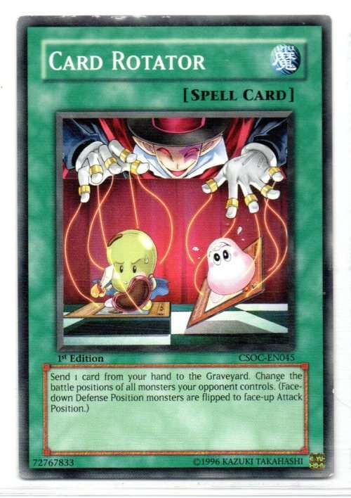 Yu-Gi-Oh! - Card Rotator - 1st Ed/Common - Crossroads of Chaos (CSOC-EN045)
