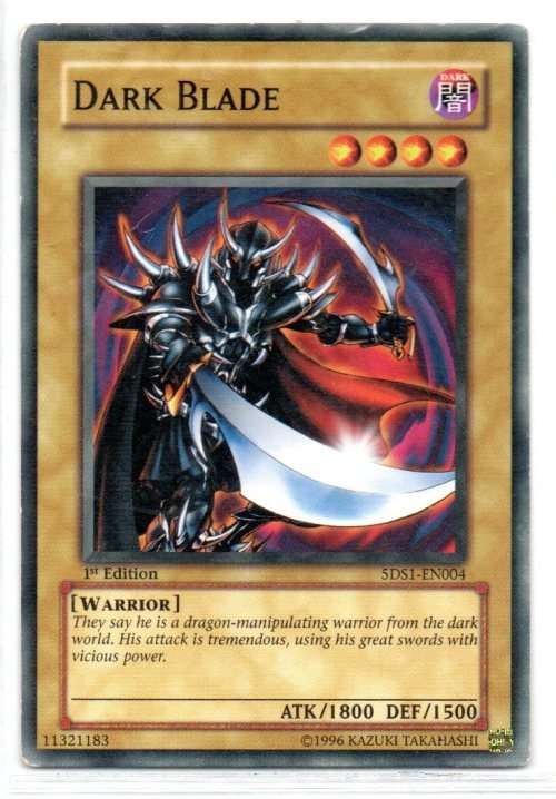 Yu-Gi-Oh! - Dark Blade - 1st Ed/Common - Starter Deck: Yu-Gi-Oh! 5D`s (5DS1-EN004)