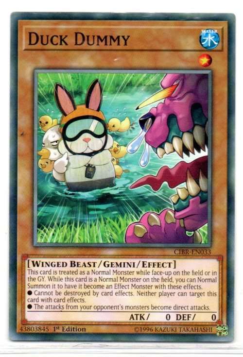 Yu-Gi-Oh! - Duck Dummy - 1st Ed/Common - Circuit Break (CIBR-EN033)