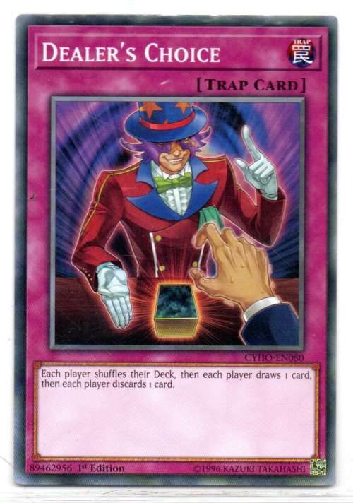 Yu-Gi-Oh! - Dealer`s Choice - 1st Ed/Short Print - Cybernetic Horizon (CYHO-EN080)