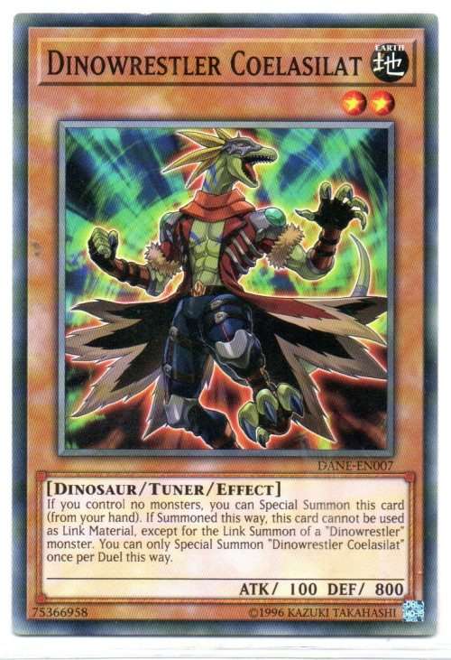 Yu-Gi-Oh! - Dinowrestler Coelasilat - Common - Dark Neostorm (DANE-EN007)