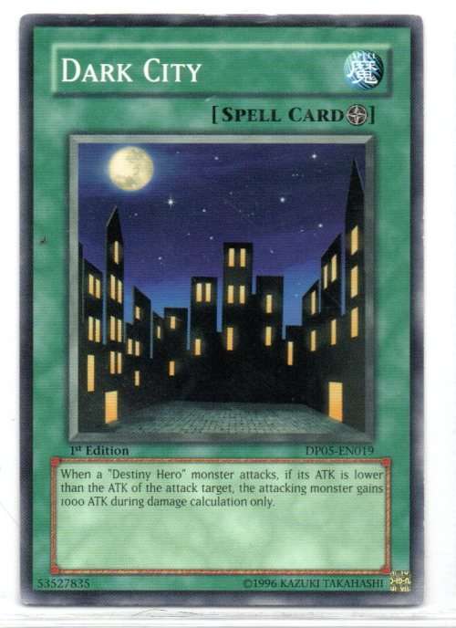 Yu-Gi-Oh! - Dark City - 1st Ed/Common - Duelist Pack: Aster Phoenix (DP05-EN019)