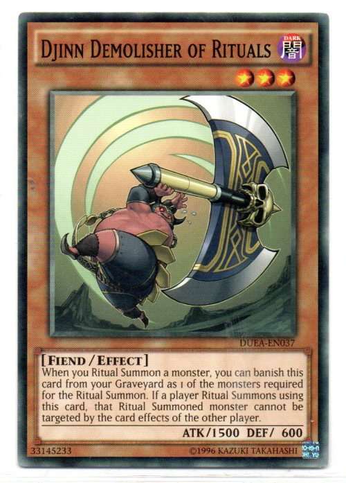 Yu-Gi-Oh! - Djinn Demolisher of Rituals - Common - Duelist Alliance (DUEA-EN037)