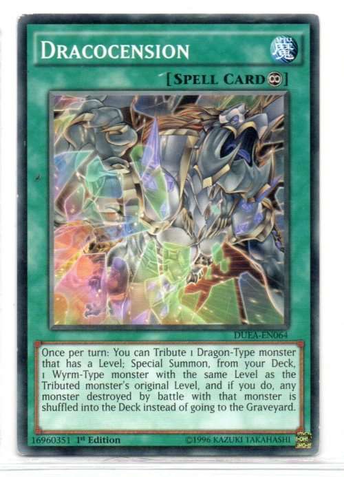Yu-Gi-Oh! - Dracocension - 1st Ed/Common - Duelist Alliance (DUEA-EN064)
