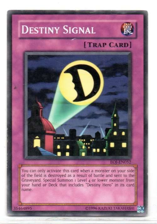 Yu-Gi-Oh! - Destiny Signal - Common - Enemy of Justice (EOJ-EN052)